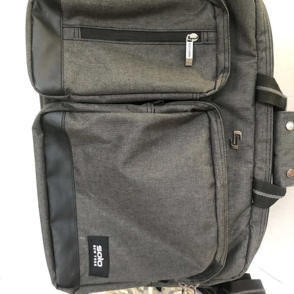 Solo New York laptop backpack/messenger bag